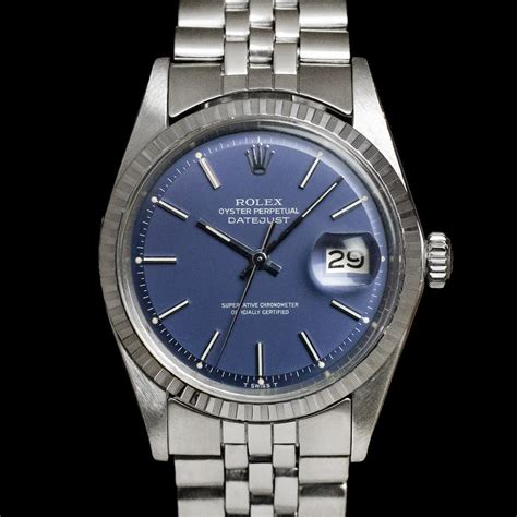 rolex 1603 blue|vintage rolex 1603 for sale.